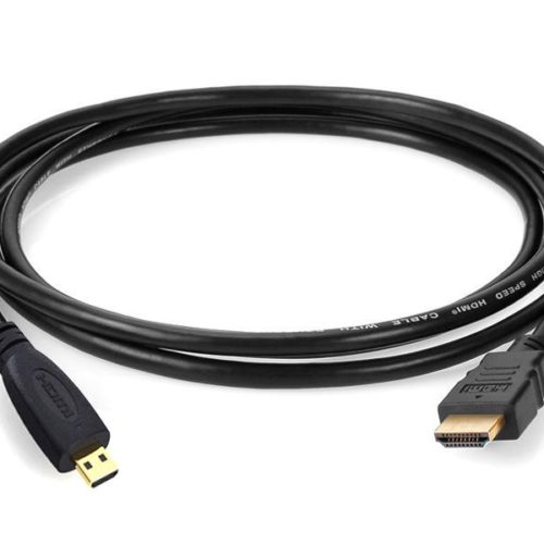 HDMI to Micro-HDMI High Speed with Ethernet cable (2,0 Meter)