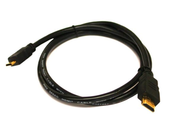 HDMI to Mini-HDMI High Speed with Ethernet cable (1,0 Meter)