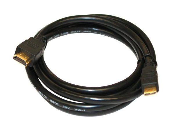 HDMI to Mini-HDMI High Speed with Ethernet cable (2,0 Meter)