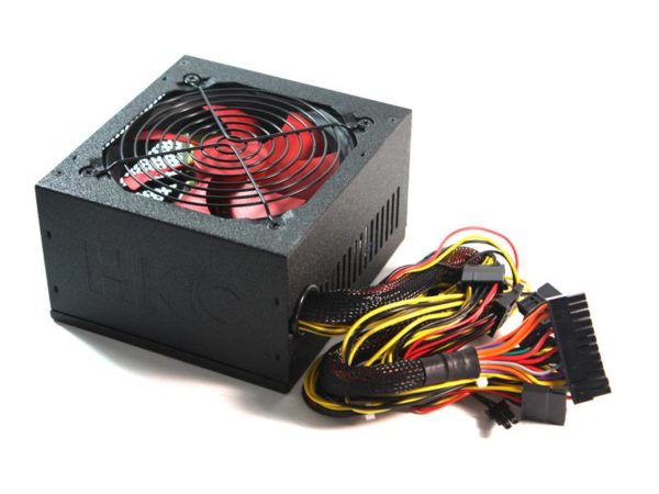 HKC V-Power 650 Watt ATX Power Supply PFC + 120mm FAN