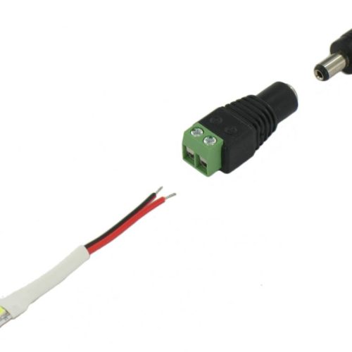 LED DC Jack Socket Female to Wire Connector