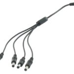 LED DC Socket Splitter 1 -> 4 for 12 and 24 Volt