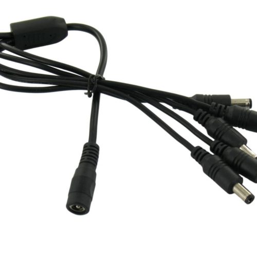 LED DC Socket Splitter 1 -> 5 for 12 and 24 Volt