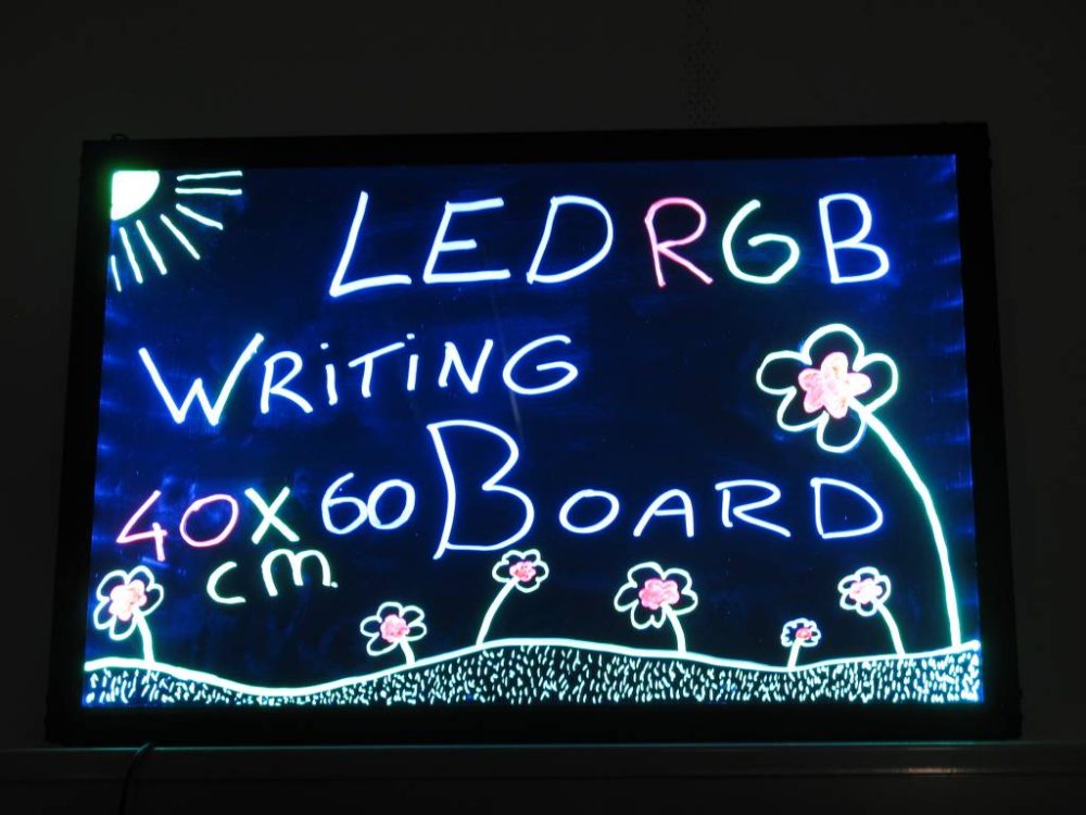 LED Writing board 60 x 40 cm