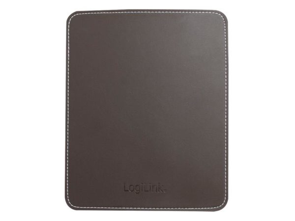 LogiLink Mousepad in leather design, Brown (ID0151)
