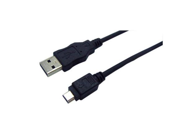 LogiLink USB 2.0 connection cable A to 5-pin mini 1,8m black (CU0014)