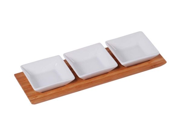 MK Bamboo MÜNCHEN - Dip Tray Set (4-pcs)