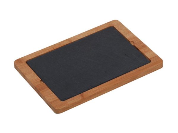 MK Bamboo NÜRNBERG - Cheese Tray with Slate Board
