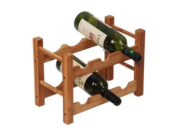MK Bamboo ROMA - 6pcs wine rack