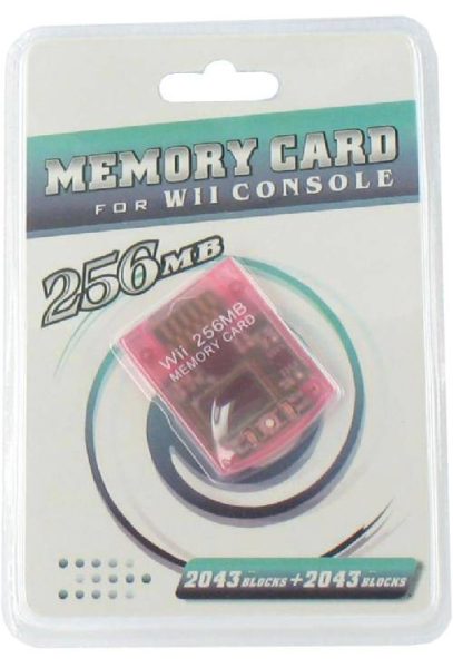 Memory 256MB for GameCube and Wii