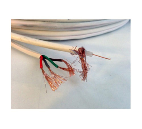 micro coaxial cable cctv detech rg59 4x0