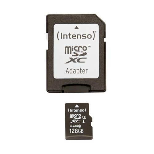 MicroSDXC 128GB Intenso Premium CL10 UHS-I +Adapter Blister