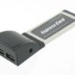 PCMCIA Express 2x USB 3.0 Adapter