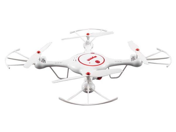 Quad-Copter SYMA X5UC 2.4G 4-Channel with Gyro + HD Camera (White)