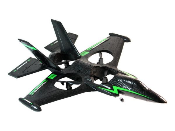 RC Airplane Cherlead Revive Jet 4-Channel with Gyro (Black)