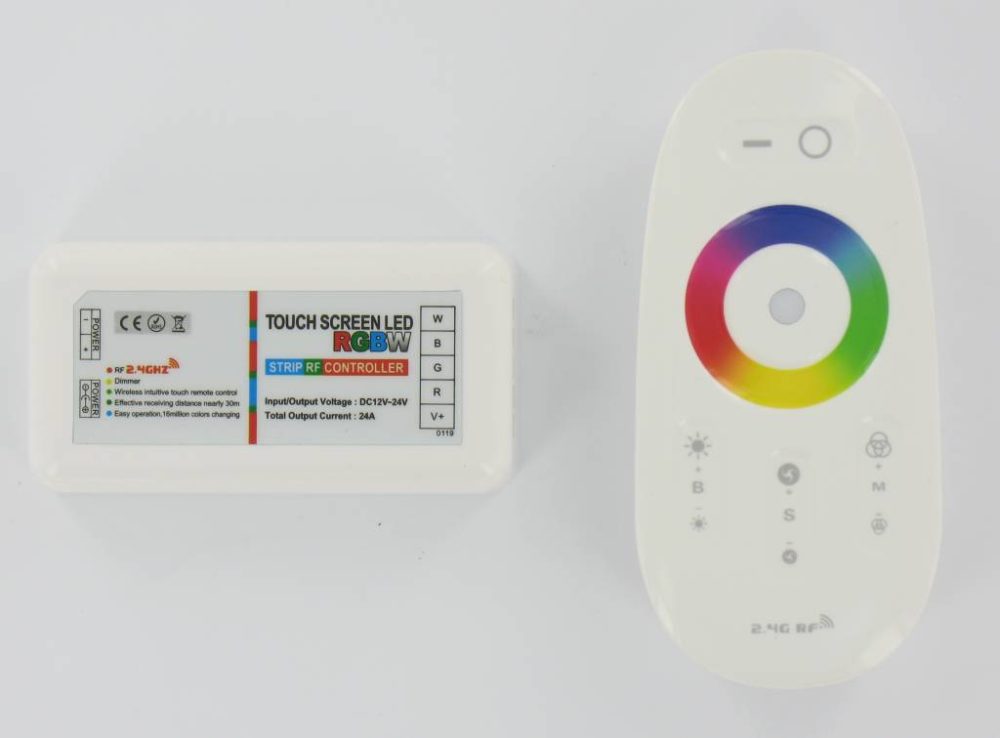 RF Controller for RGB and RGB + W + WW Strips