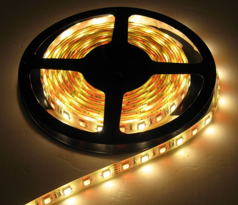 RGB + W LED Strip 60led p