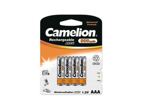Rechargeable batteries Camelion AAA Micro 900mAH (4 Pcs)