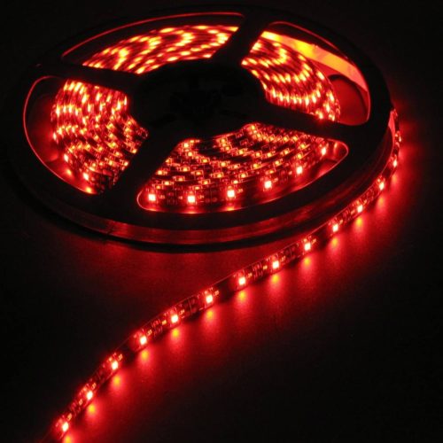 Red 60led Black PCB 5m IP65