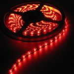 Red 60led Black PCB 5m IP65 Complete