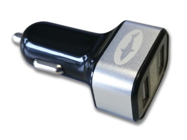 Reekin USB Dual CAR Charger 3.1A (with Ampere Display)