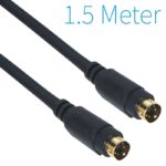 S-Video Cable Male - Male 1.5 Meter