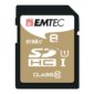 SDHC 8GB EMTEC CL10 Gold+ UHS-I 85MB
