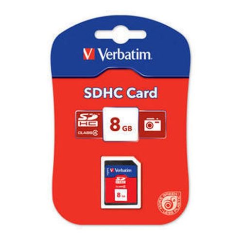 SDHC 8GB Verbatim Blister (Class 4) (44018)