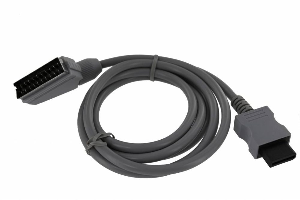Scart cable for the Wii 1.8 meter