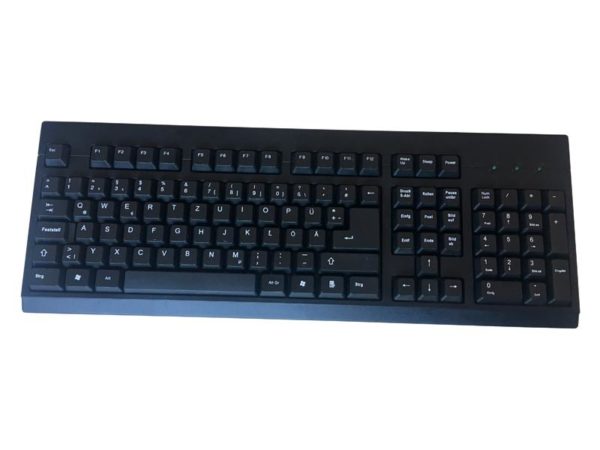 Tastatur - Computer Keyboard USB (Black QWERTZ)