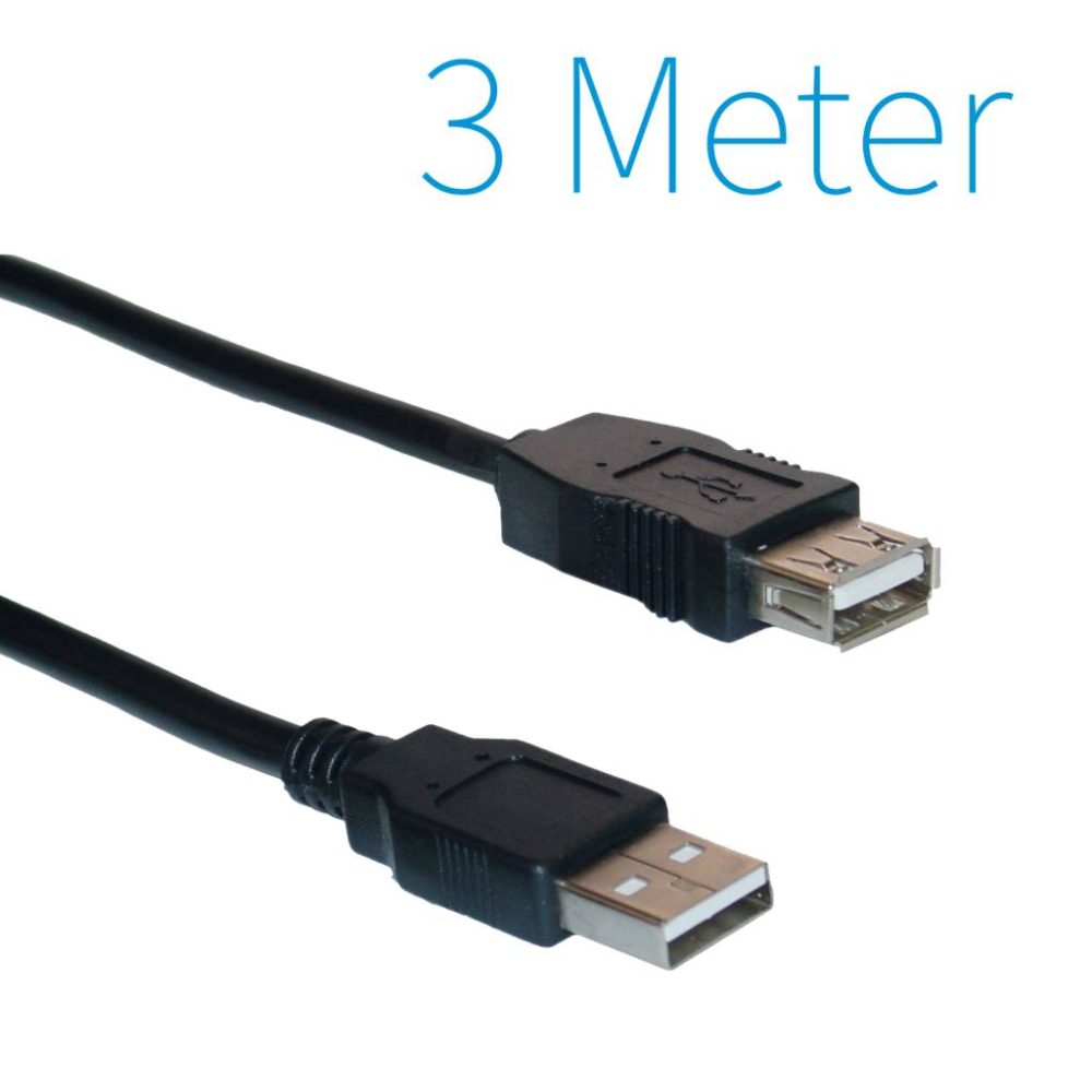 USB 2.0 Extension Cable 3 Meter