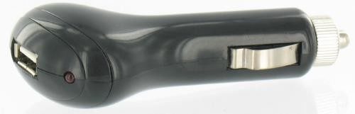 USB Car Charger 1000mAh Black