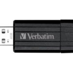 USB FlashDrive 16GB Verbatim PinStripe (Black) Blister