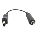 USB Mini B to 3.5mm Audio Jack