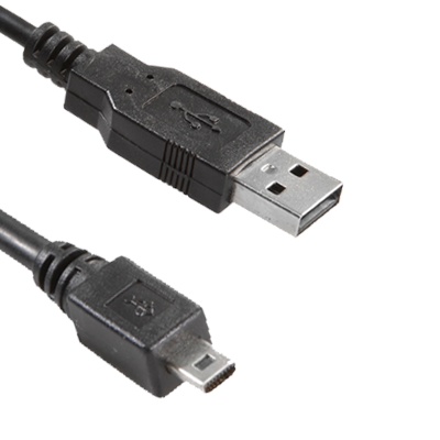 USB to USB Mini B 8 pin