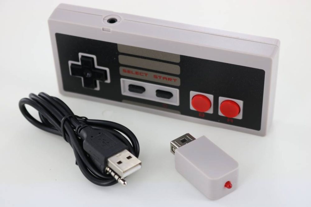 Wireless Controller with Battery for Mini NES