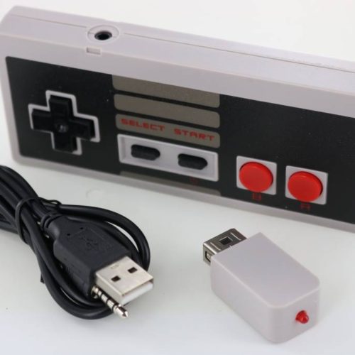 Wireless Controller with Battery for Mini NES