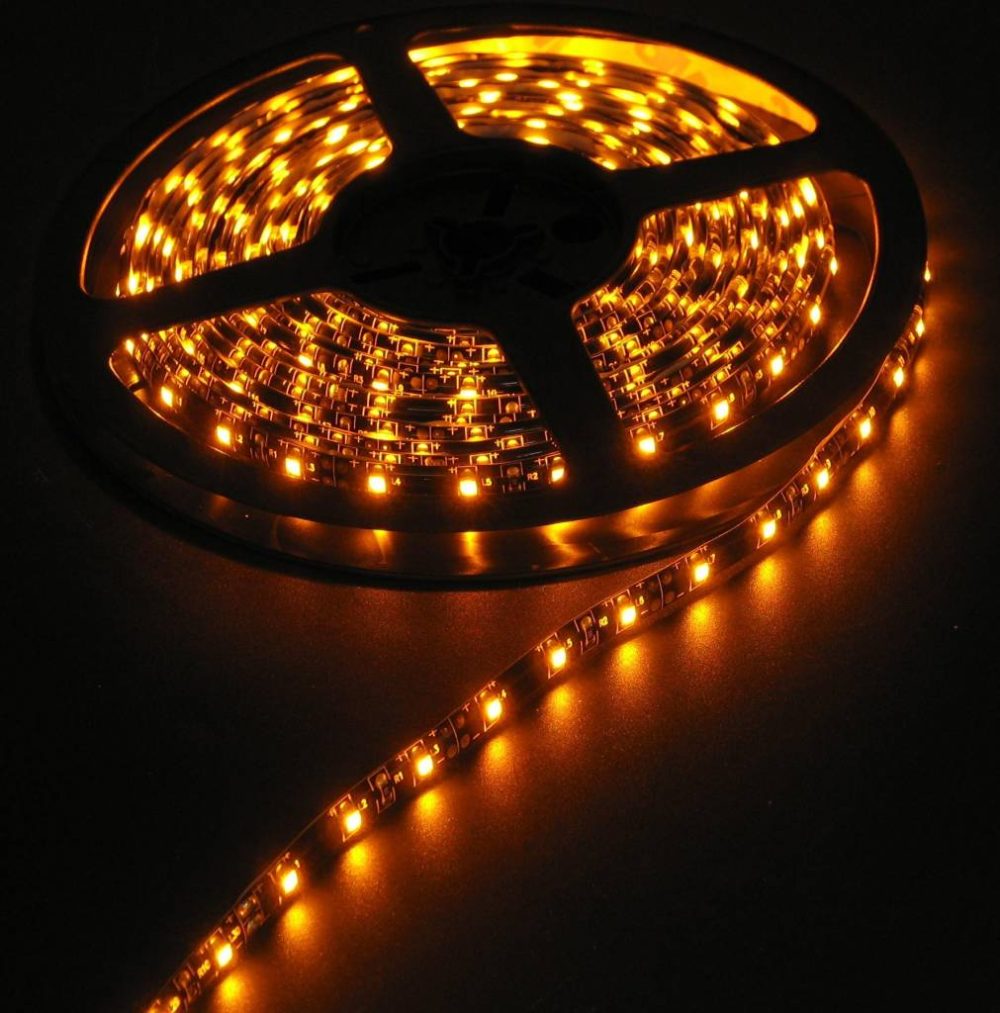 Yellow 60led Black PCB IP65 Complete