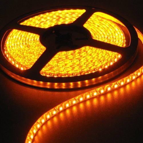 Yellow Orange PCB 120led 5m IP65 Complete