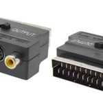 adapter scart jacks cinch and s-video