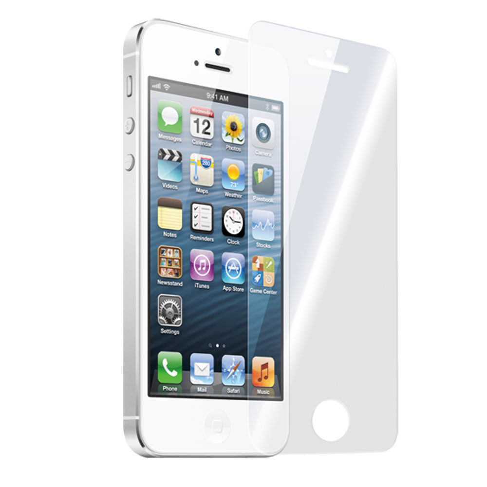 glass protector detech tempered glass for iphone 5/5s