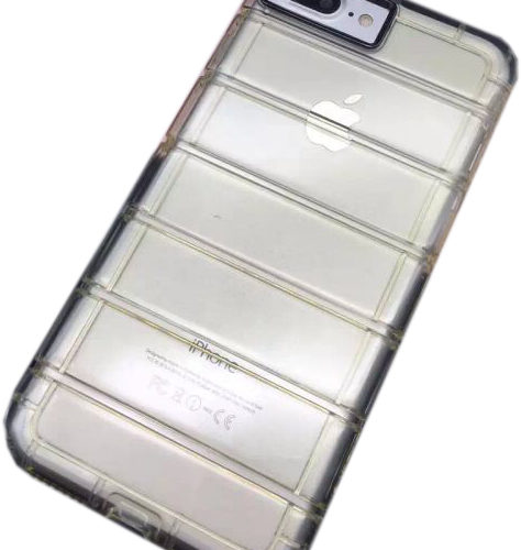 προστάτης No brand για το iPhone 7 / 7δ, σιλικόνη, Ultra thin, Silver - 51376