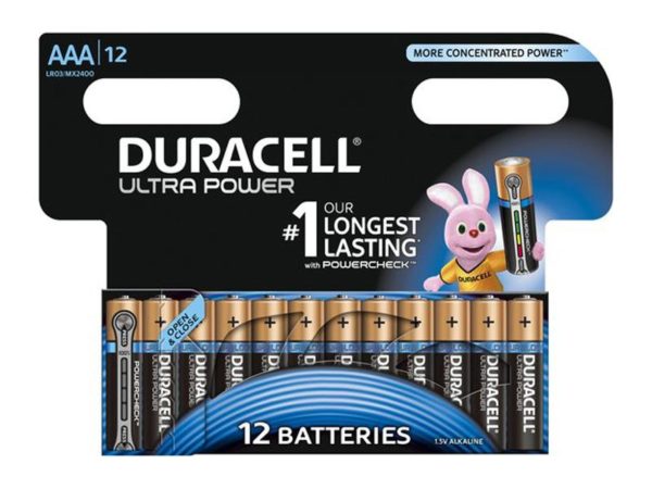 Battery Duracell Ultra Power LR3 Micro AAA (12 pcs)