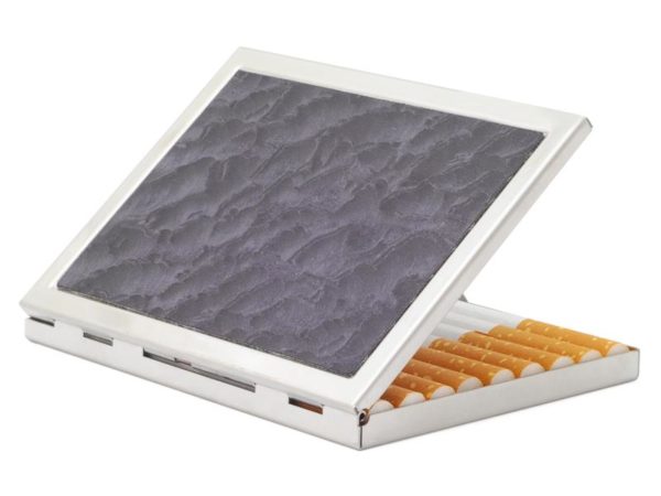Case for 9 cigarettes - Metal (Anthracite
