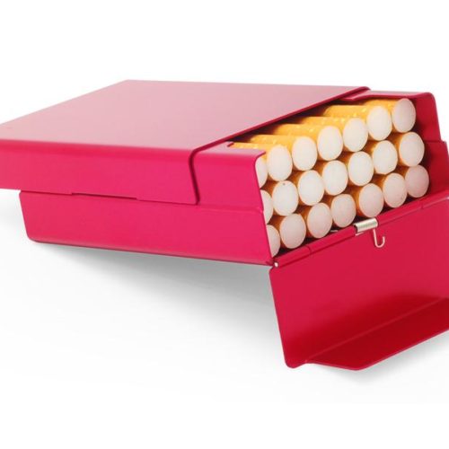 Case for cigarettes - Aluminium (Red)
