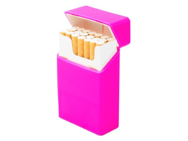 Case for cigarettes - Silicon (Pink)