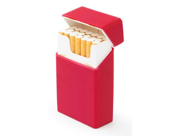 Case for cigarettes - Silicon (Red)