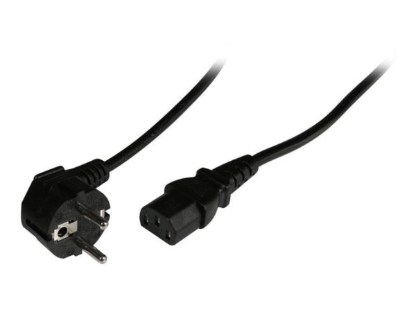 KAB Strom Kaltgerätekabel C13 1,5m black