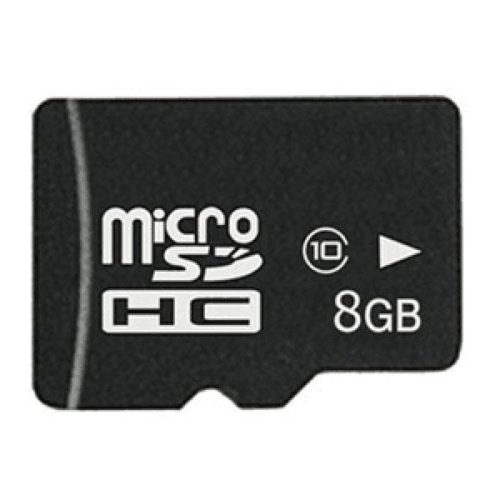 MicroSDHC 8GB CL10 + Adapter Minicase