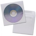 CD Papierfenstertasche ohne Klebepunkt 100 St 201070